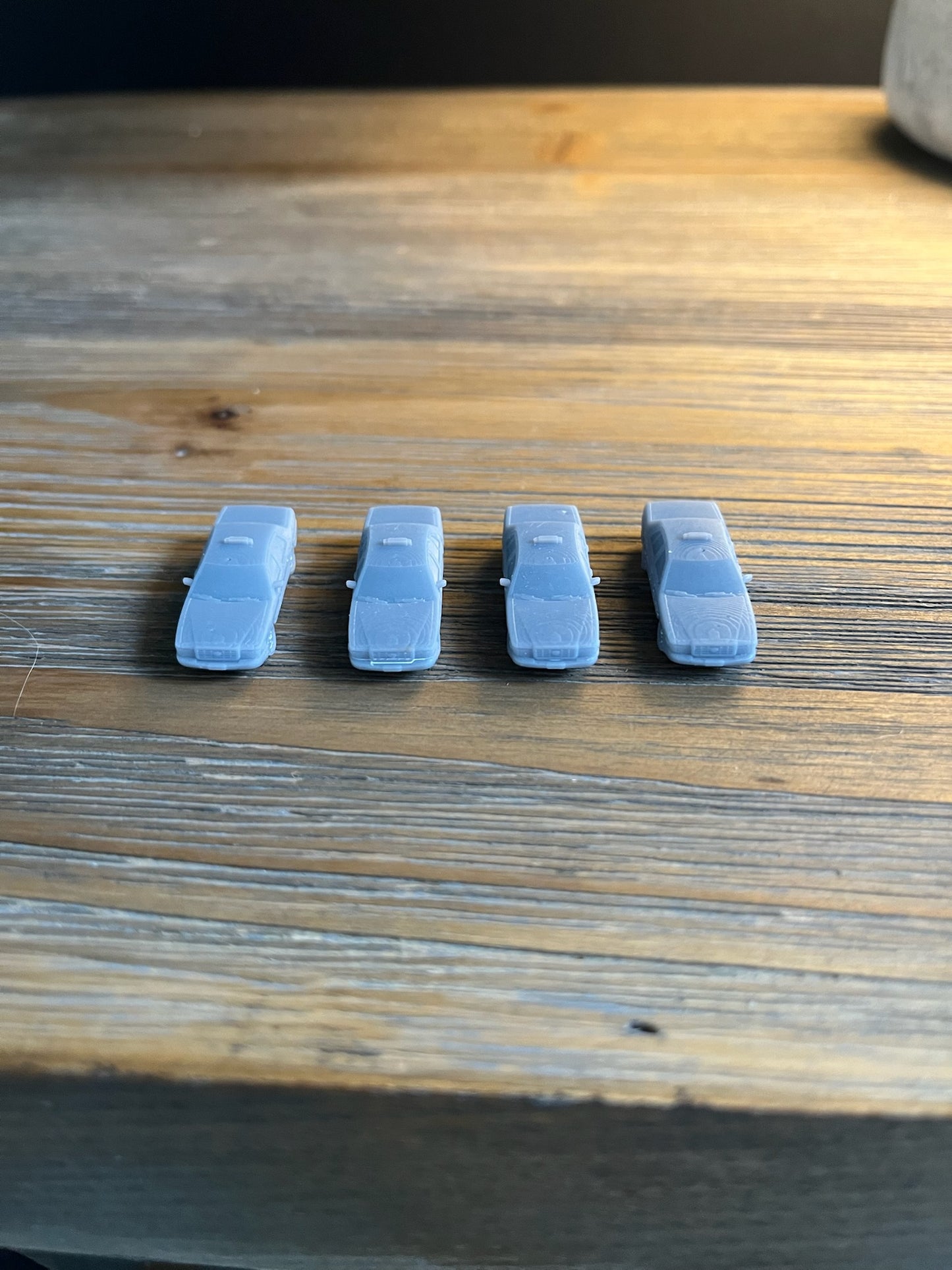 N SCALE 1:160 CITY TAXI CAR NY CAB (4pk) RESIN