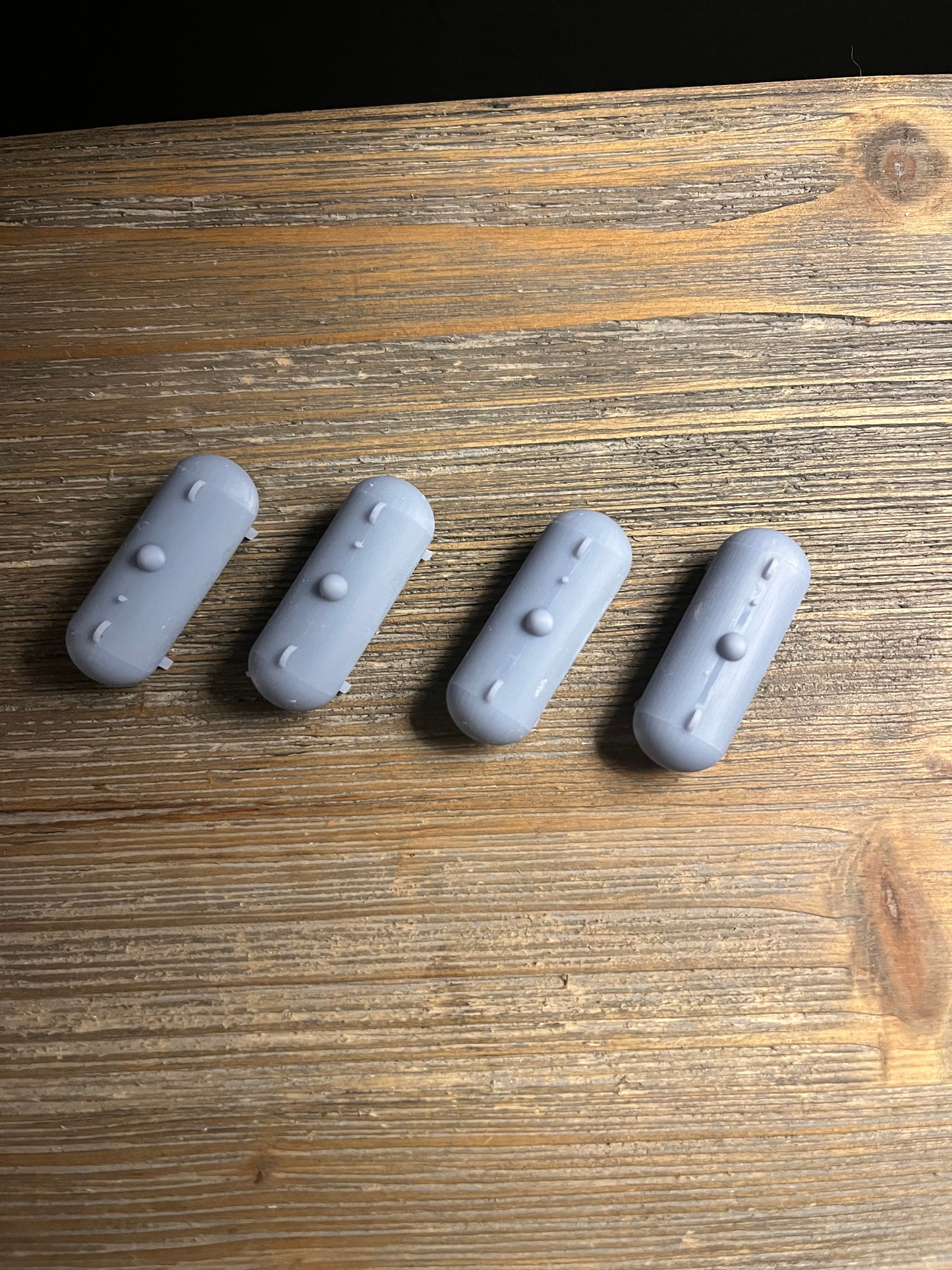 HO SCALE 1:87 PROPANE TANKS (4pk) 3D PRINTED RESIN