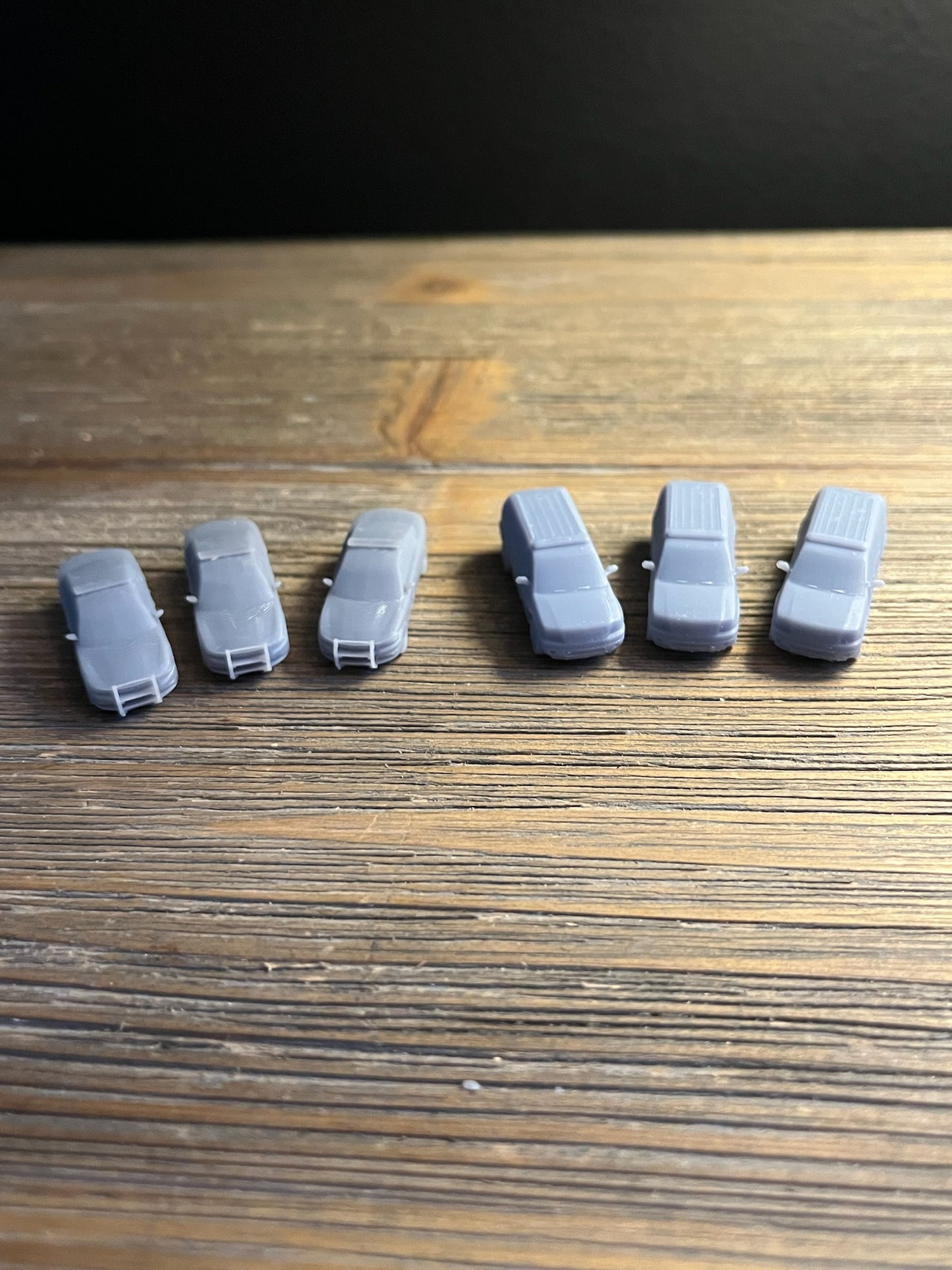 N SCALE 1:160 POLICE VEHICLE VARIETY SQUAD CARS (6pk)