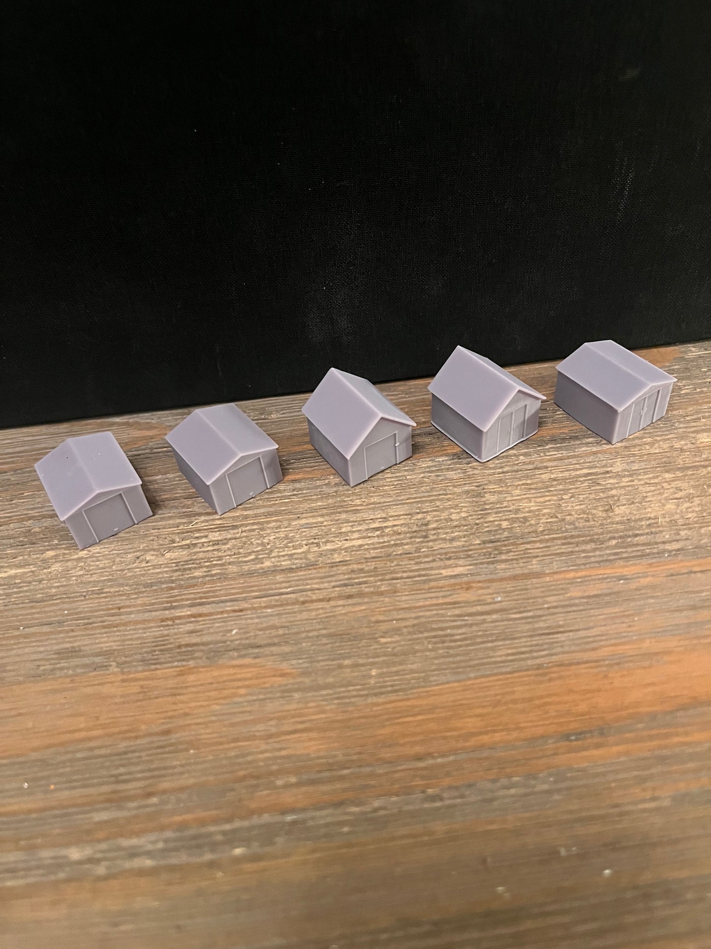 N SCALE 1:160 SMALL SHED / BUILDING VARIETY (5pk)