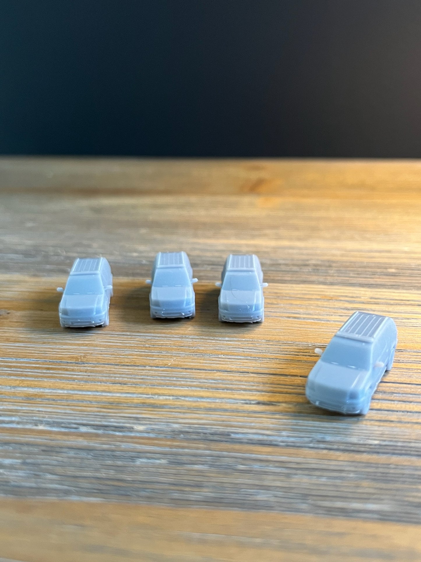 N SCALE 1:160 POLICE SUV MOTOR VEHICLE PATROL (4pk)