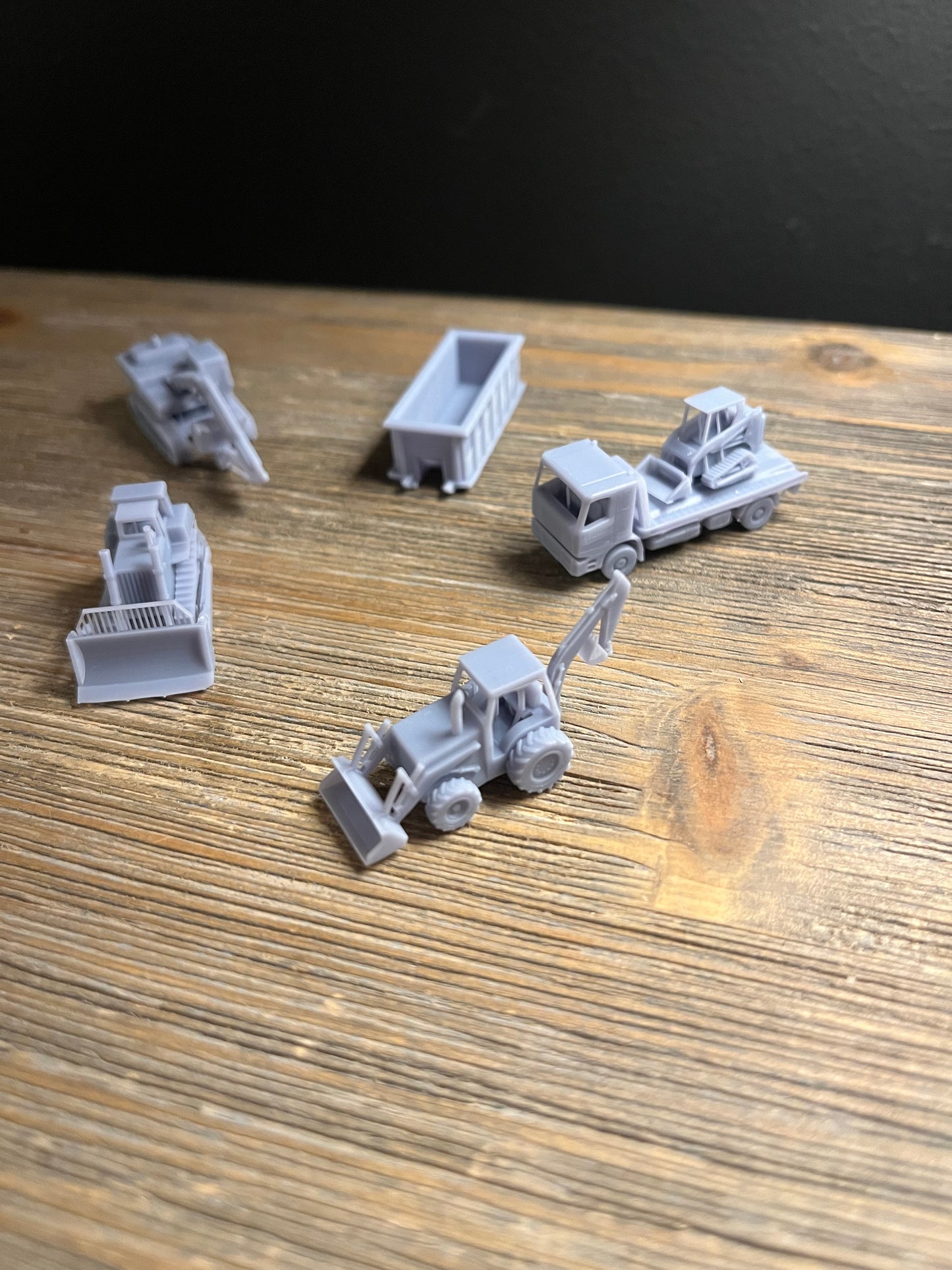 N SCALE 1:160 CONSTRUCTION SET PACK (6pc)