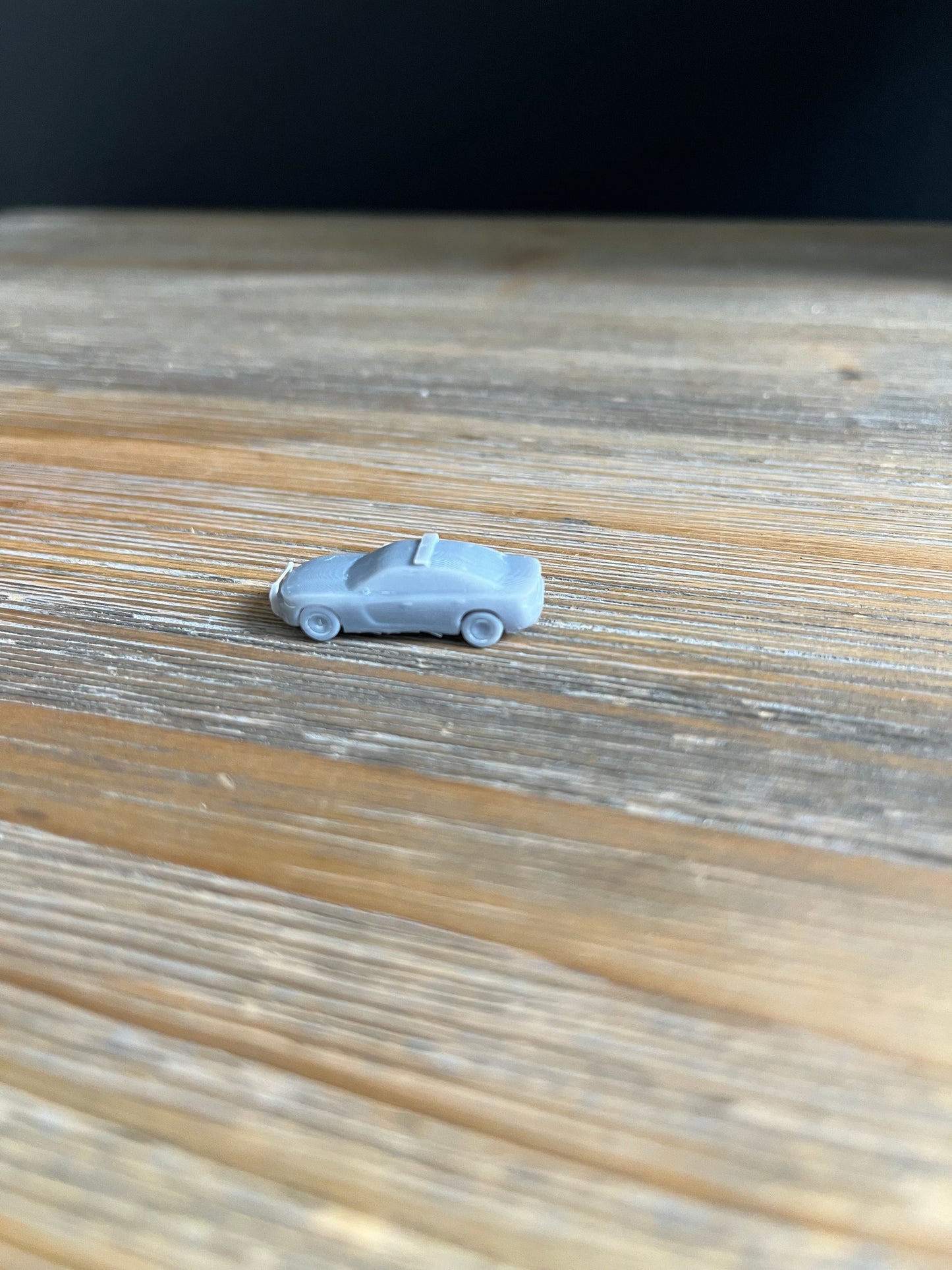 N SCALE 1:160 POLICE CAR SEDAN VEHICLE (4pk)