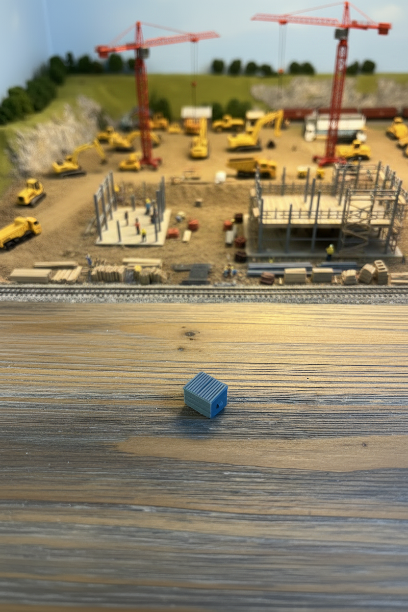 N Scale 1:160 DUMPSTERS (12pk)