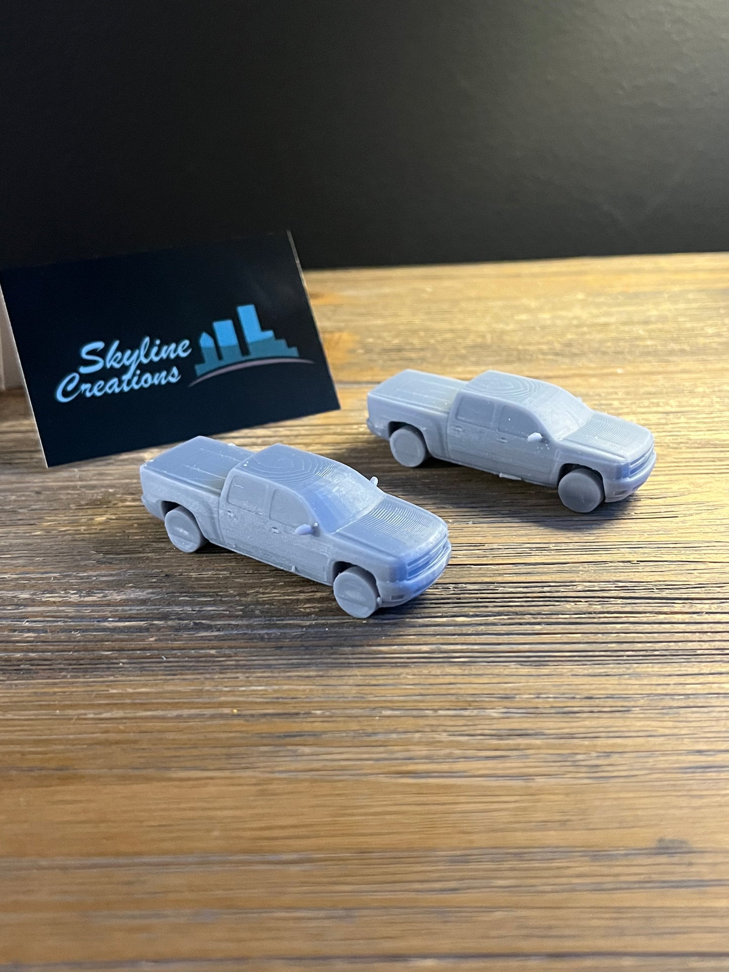 HO SCALE 1:87 PICKUP TRUCK (2pk)
