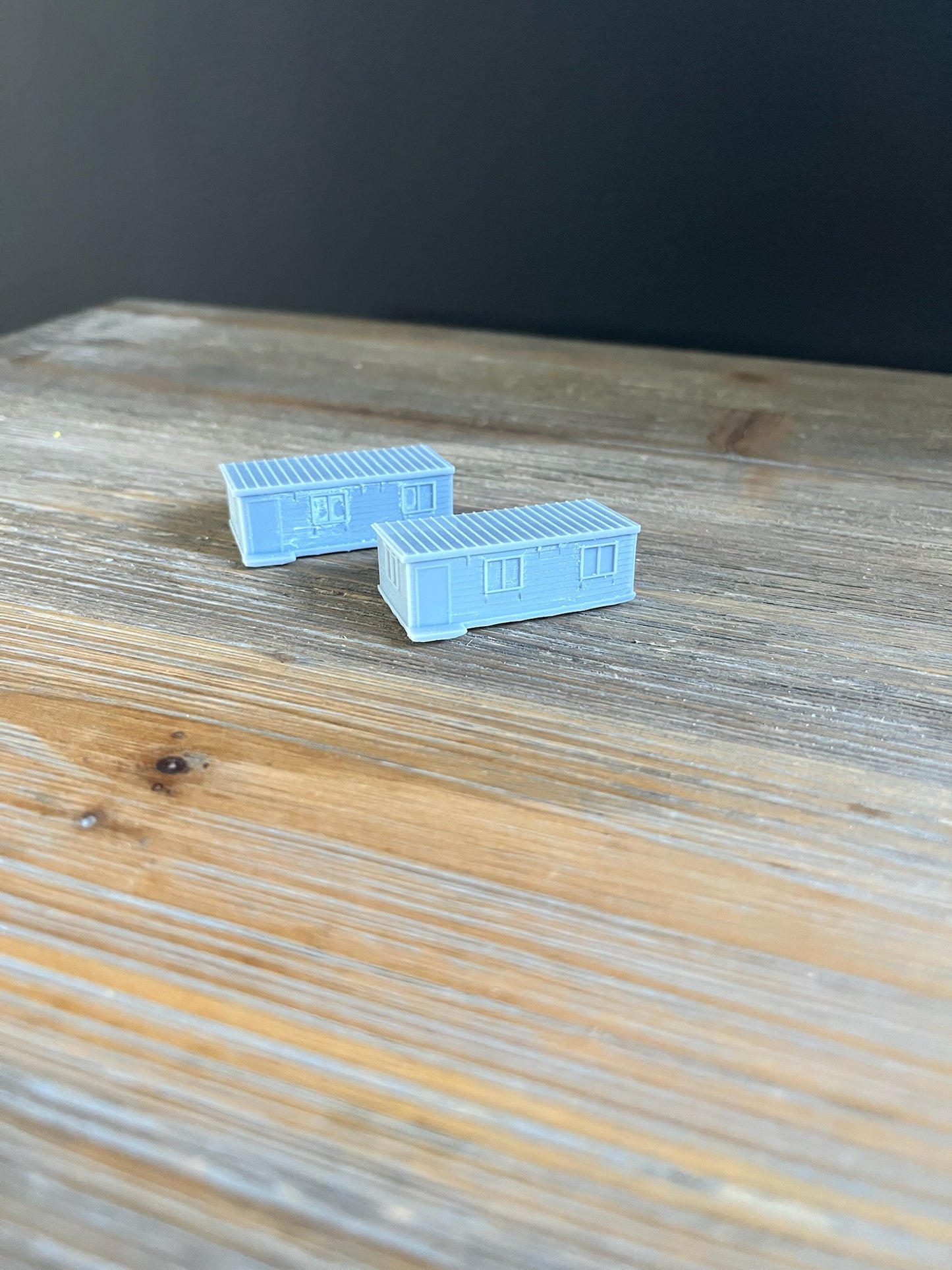 N SCALE 1:160 CONTAINER HOUSE (2pk) RESIN BUILDINGS
