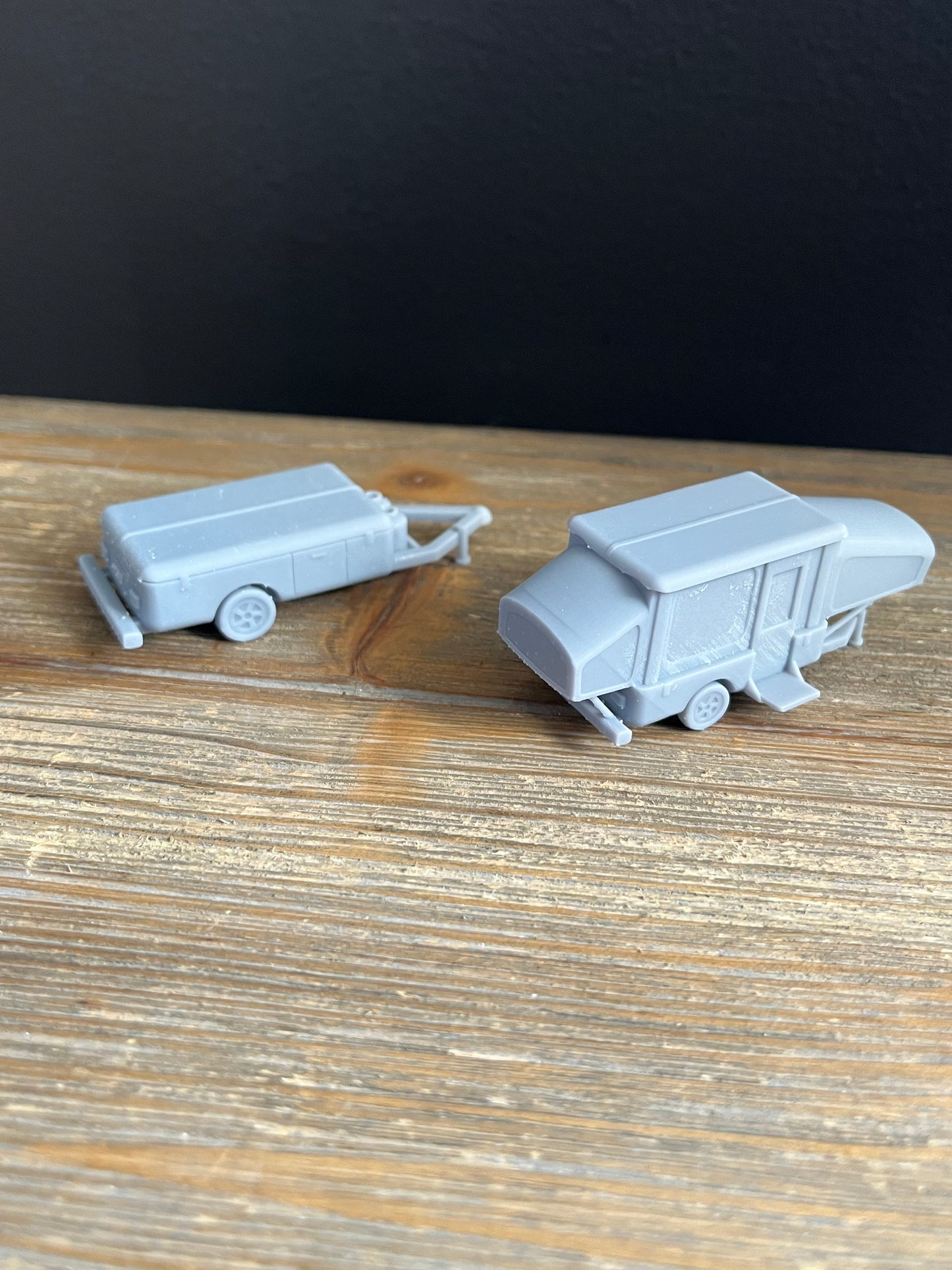 HO SCALE 1:87 POP UP CAMPER SET (2pk)