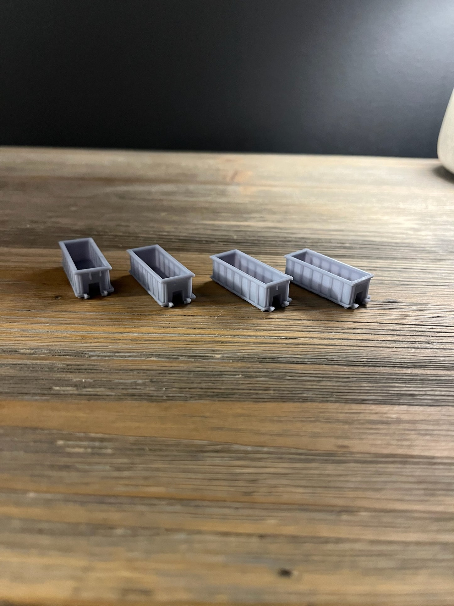 N SCALE 1:160 ROLLOFF DUMPSTER (4pk)