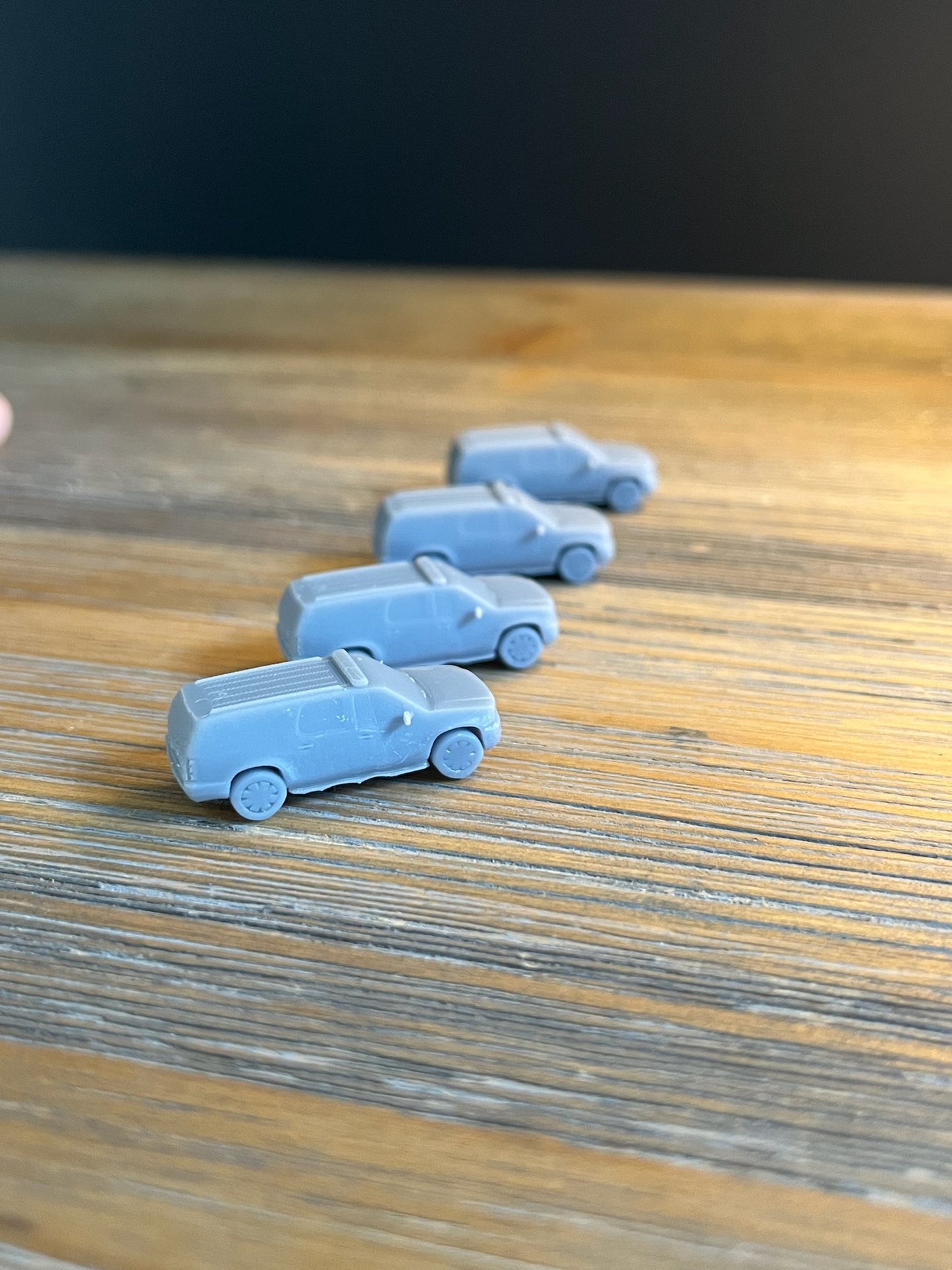 N SCALE 1:160 POLICE SUV MOTOR VEHICLE PATROL (4pk)