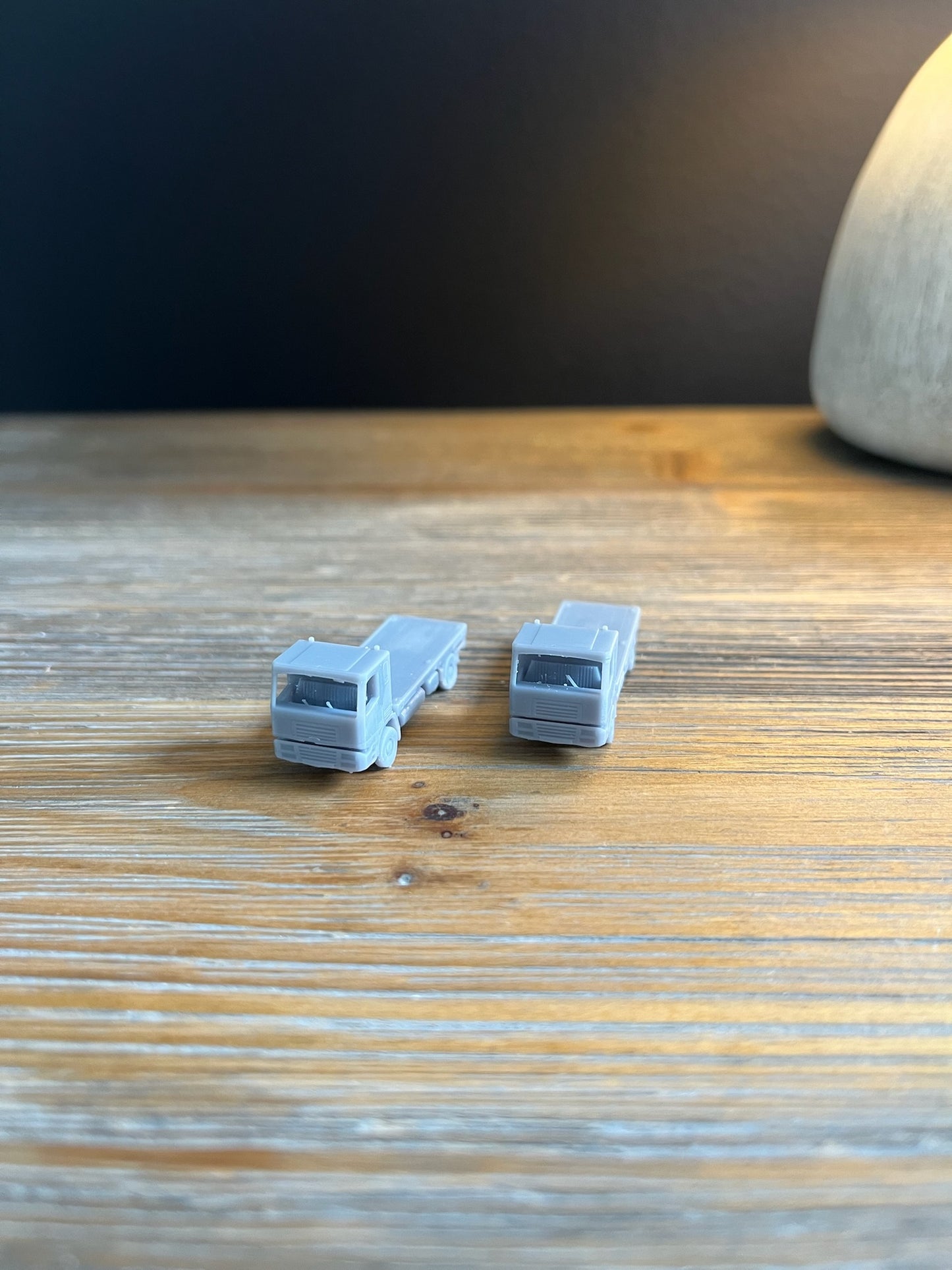 N SCALE 1:160 UTILITY FLATBED TRUCK (2pk) RESIN 3D PRINTED