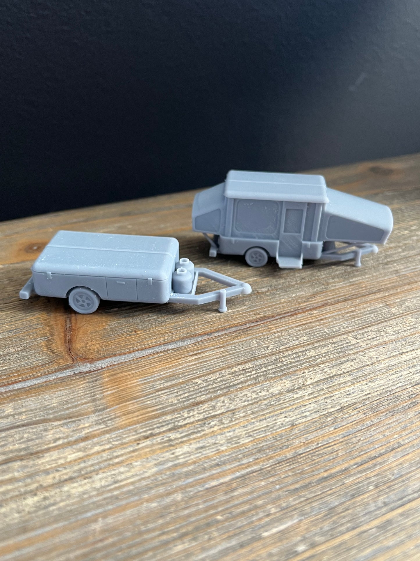 HO SCALE 1:87 POP UP CAMPER SET (2pk)