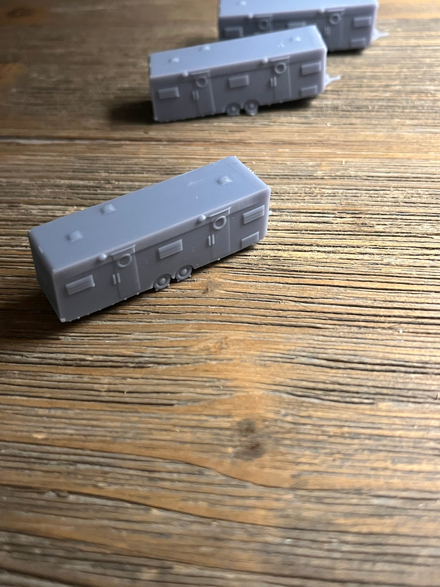N SCALE 1:160 CAMPING TRAILERS (3pk)
