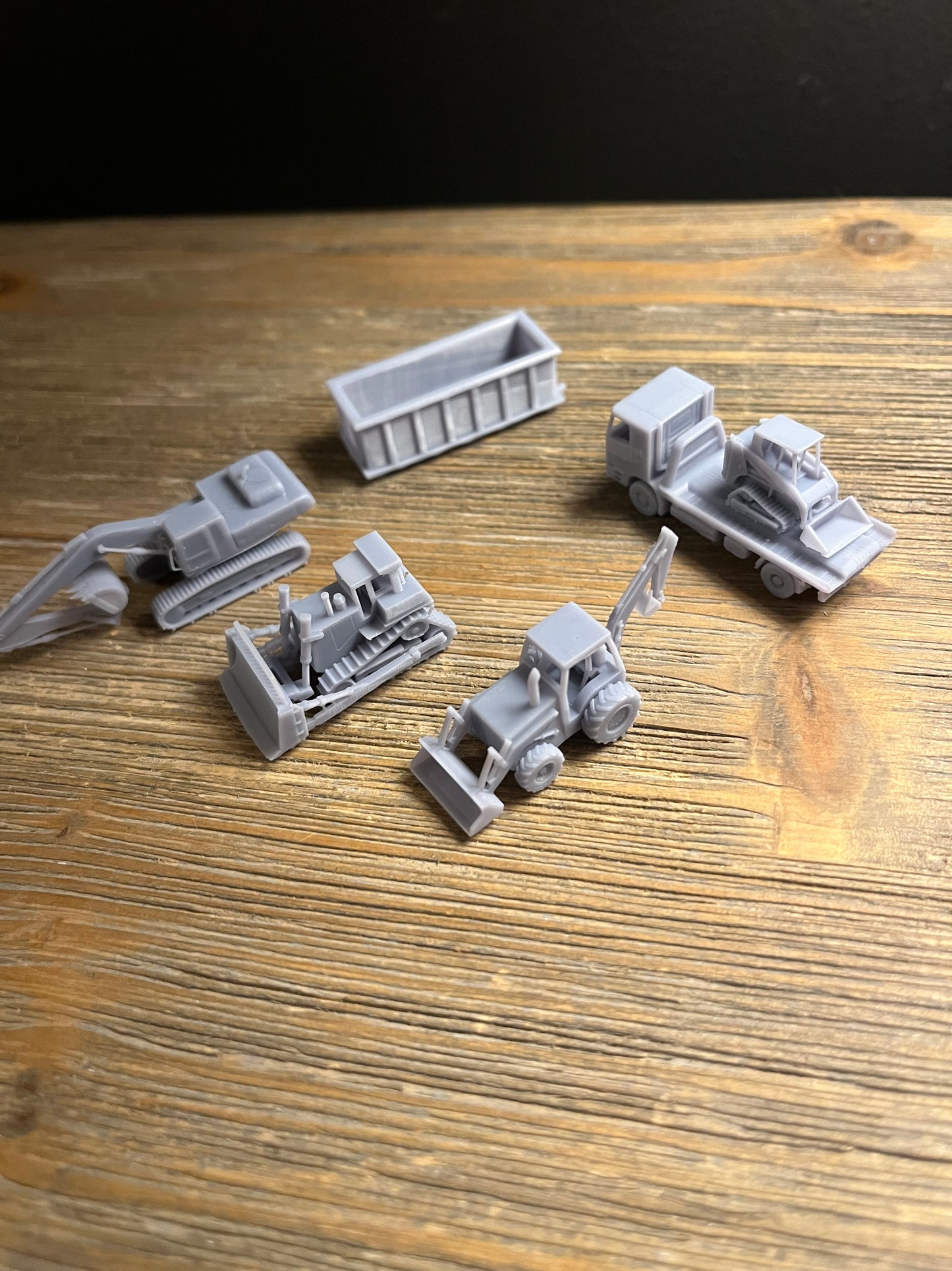 N SCALE 1:160 CONSTRUCTION SET PACK (6pc)