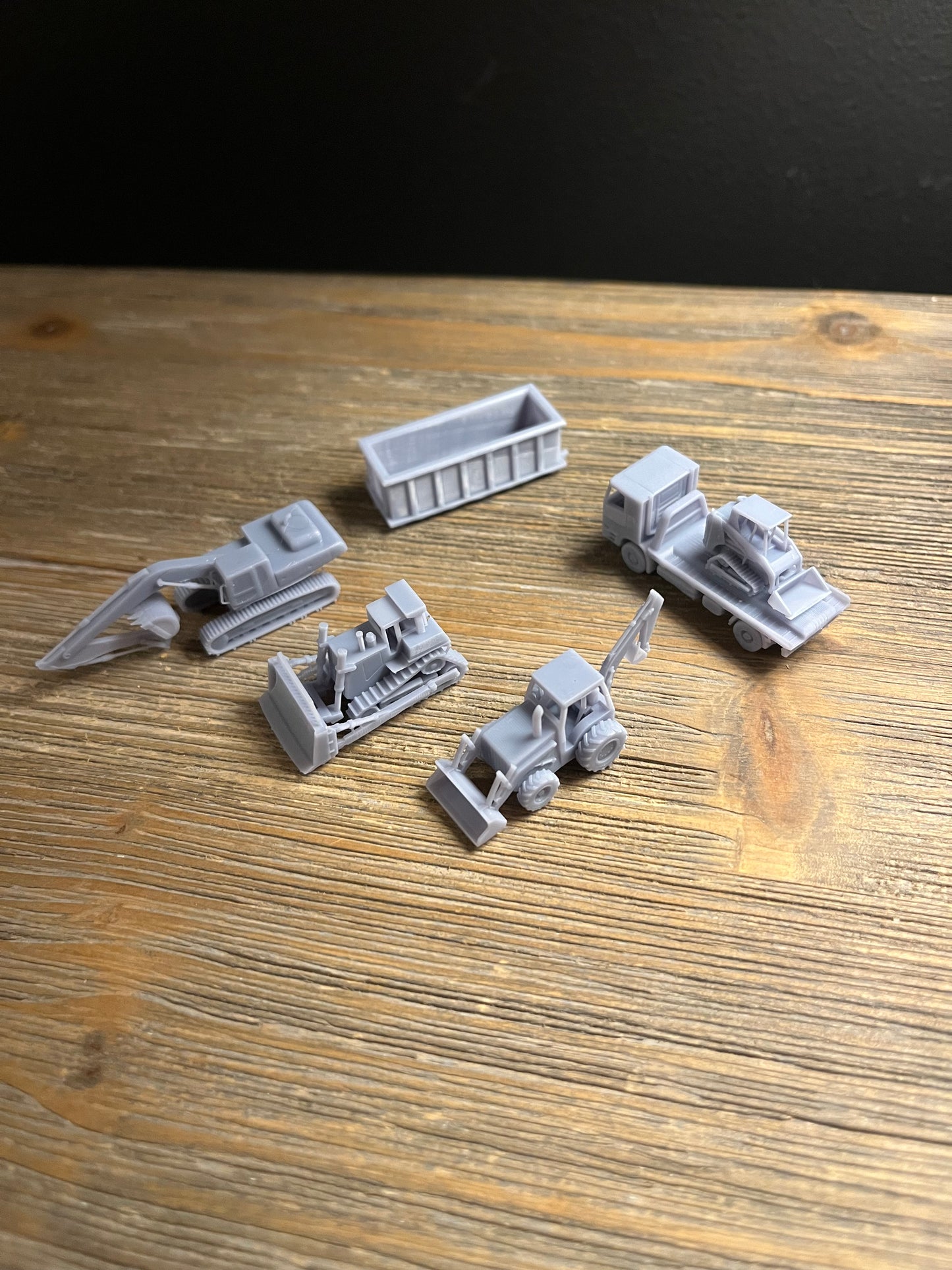 N SCALE 1:160 CONSTRUCTION SET PACK (6pc)