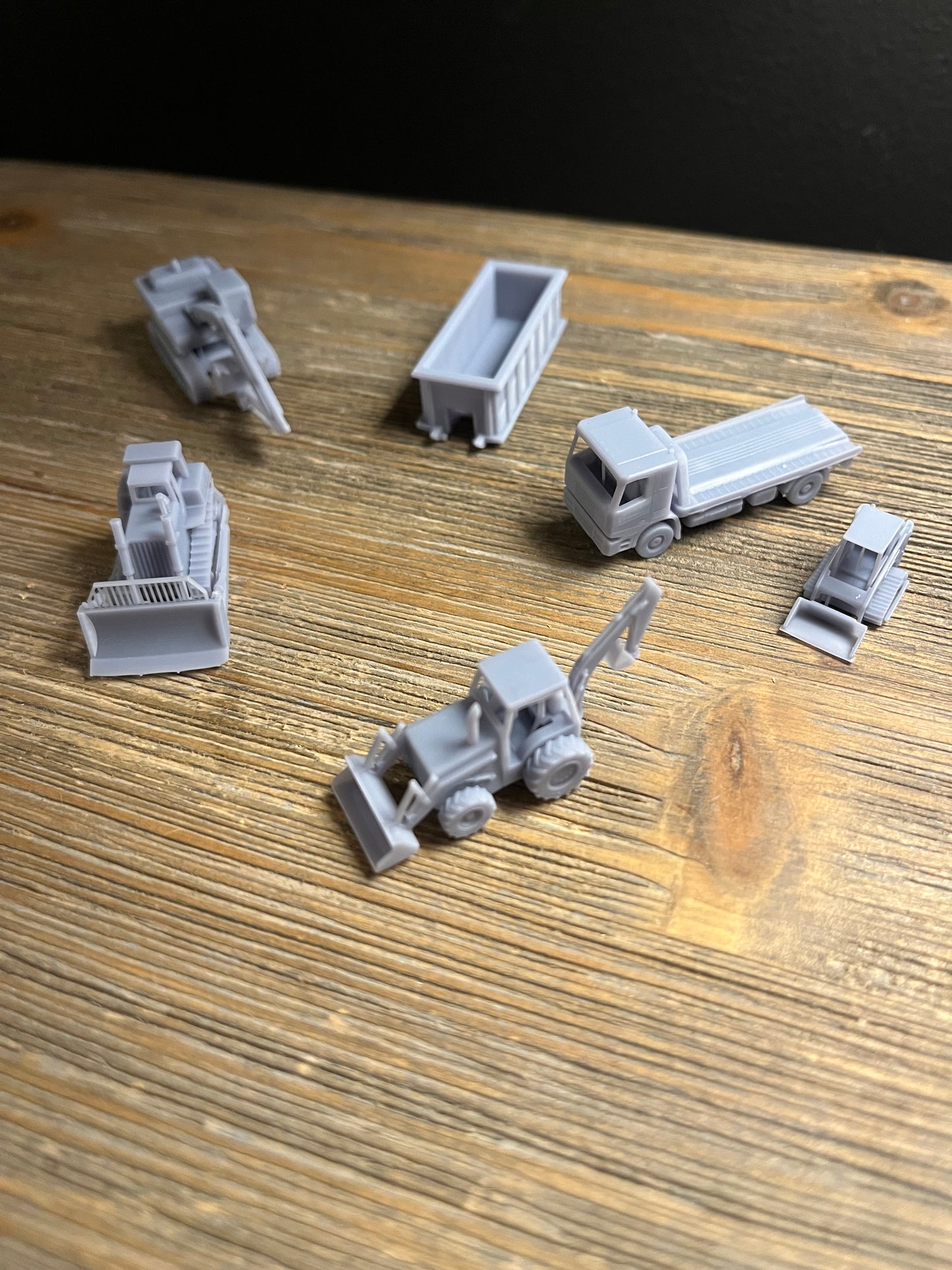 N SCALE 1:160 CONSTRUCTION SET PACK (6pc)