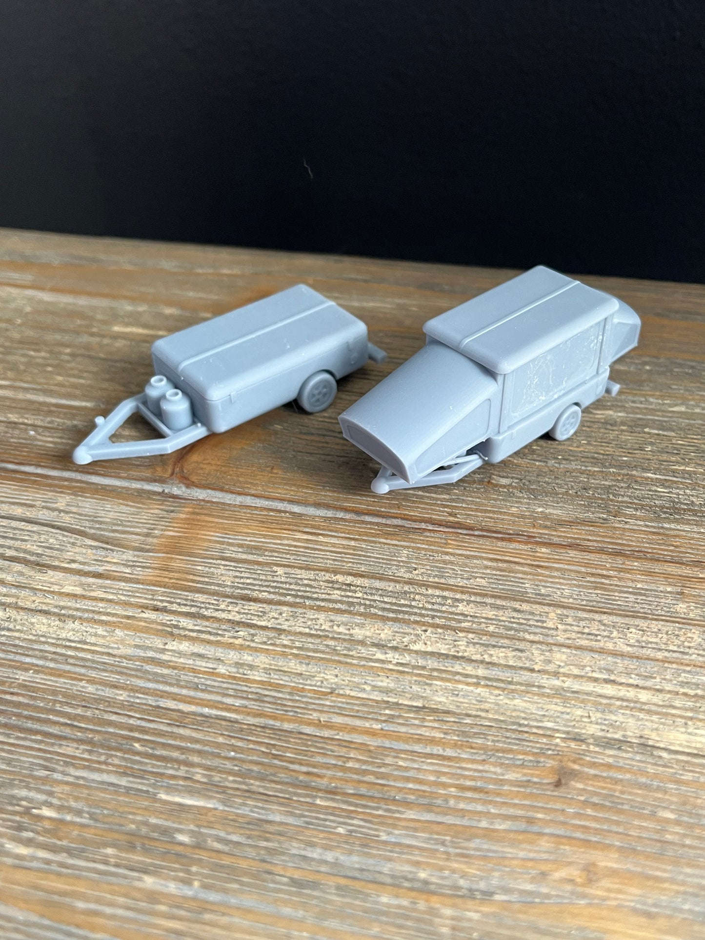 HO SCALE 1:87 POP UP CAMPER SET (2pk)