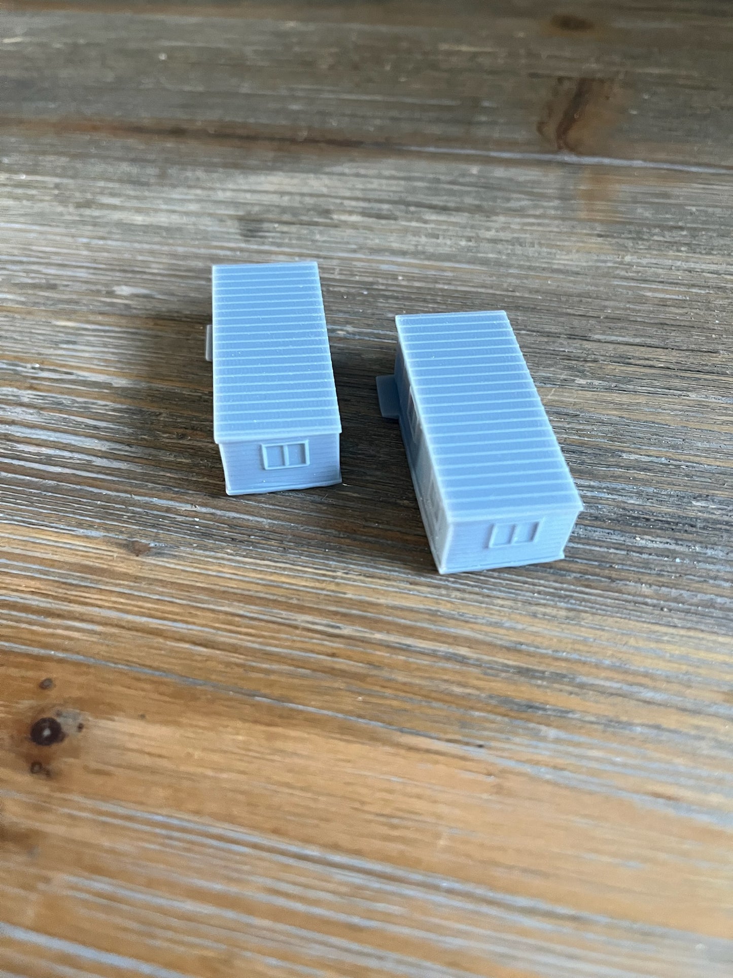 N SCALE 1:160 CONTAINER HOUSE (2pk) RESIN BUILDINGS