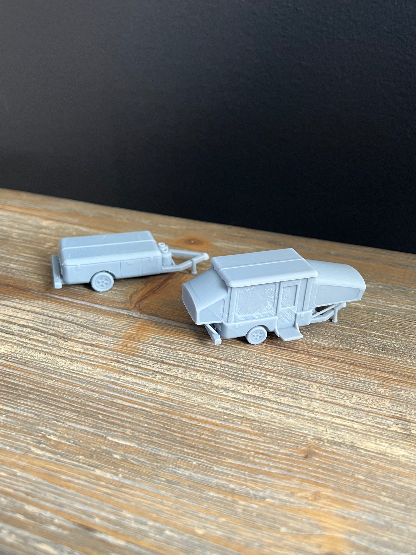 HO SCALE 1:87 POP UP CAMPER SET (2pk)