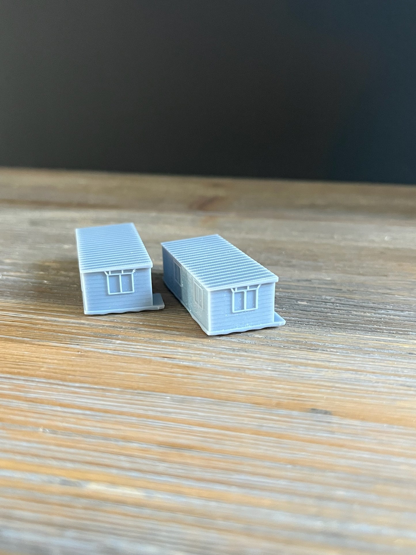 N SCALE 1:160 CONTAINER HOUSE (2pk) RESIN BUILDINGS