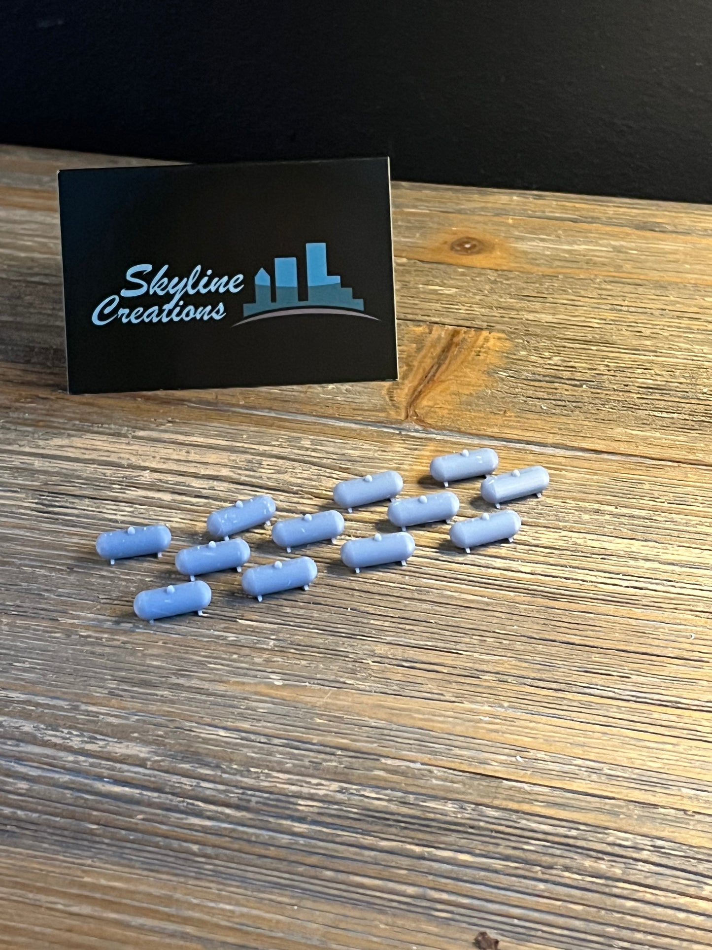 Z SCALE 1:220 PROPANE TANKS (12PK)