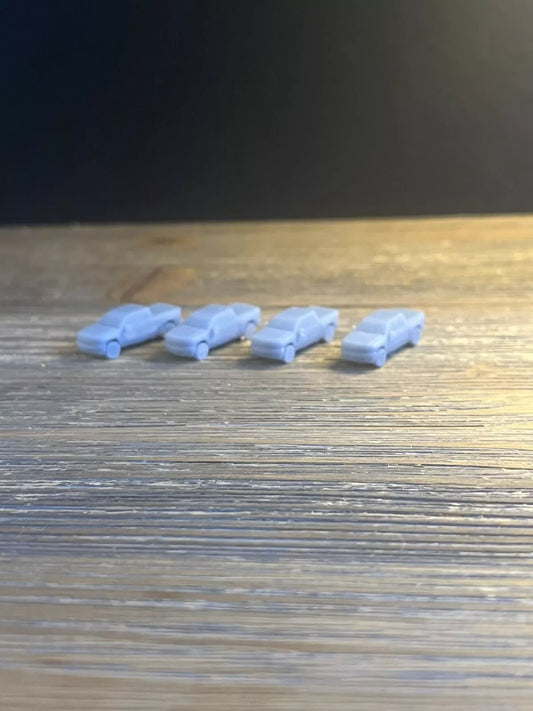 Z SCALE 1:220 PICKUP TRUCK (4pk