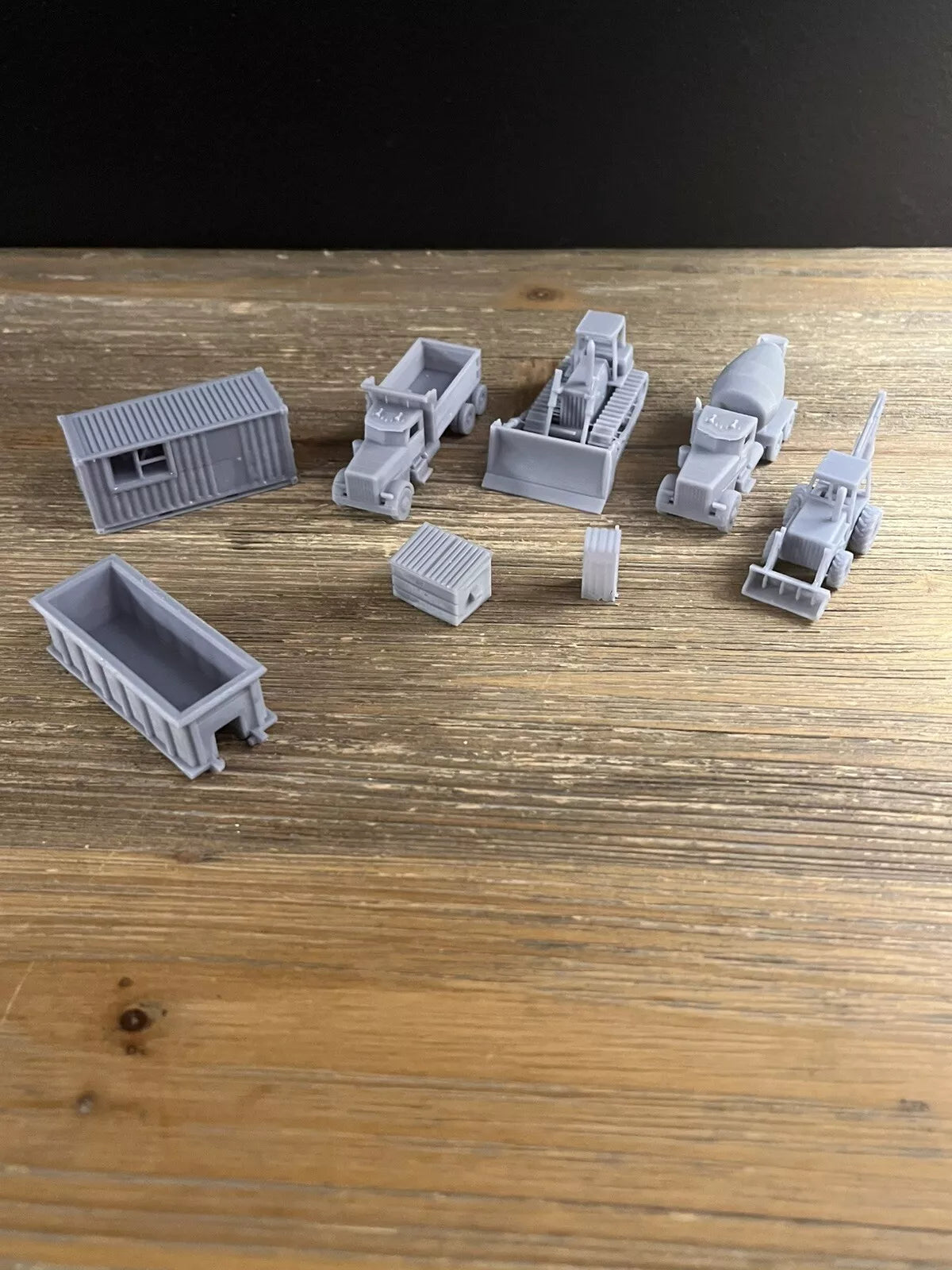 TT SCALE 1:120 CONSTRUCTION SET (8pcs)